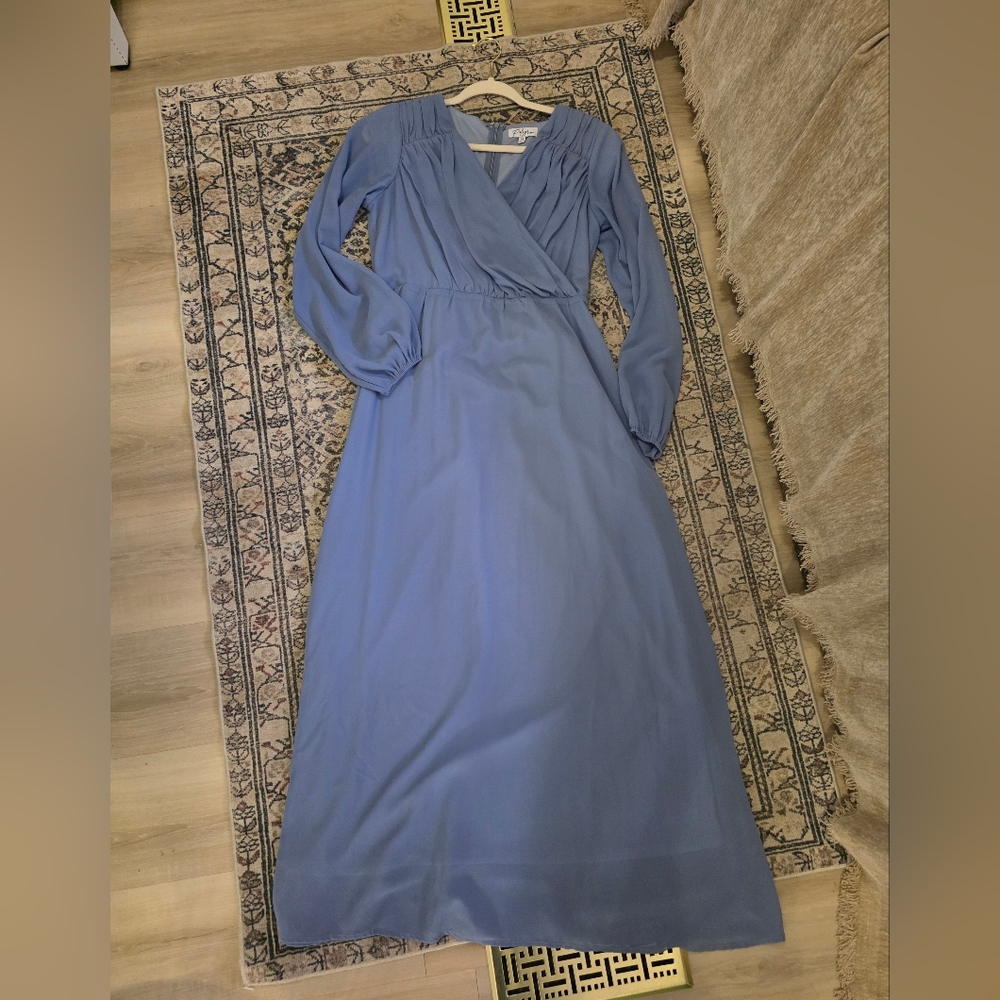 Polagram  Blue Maxi Dress